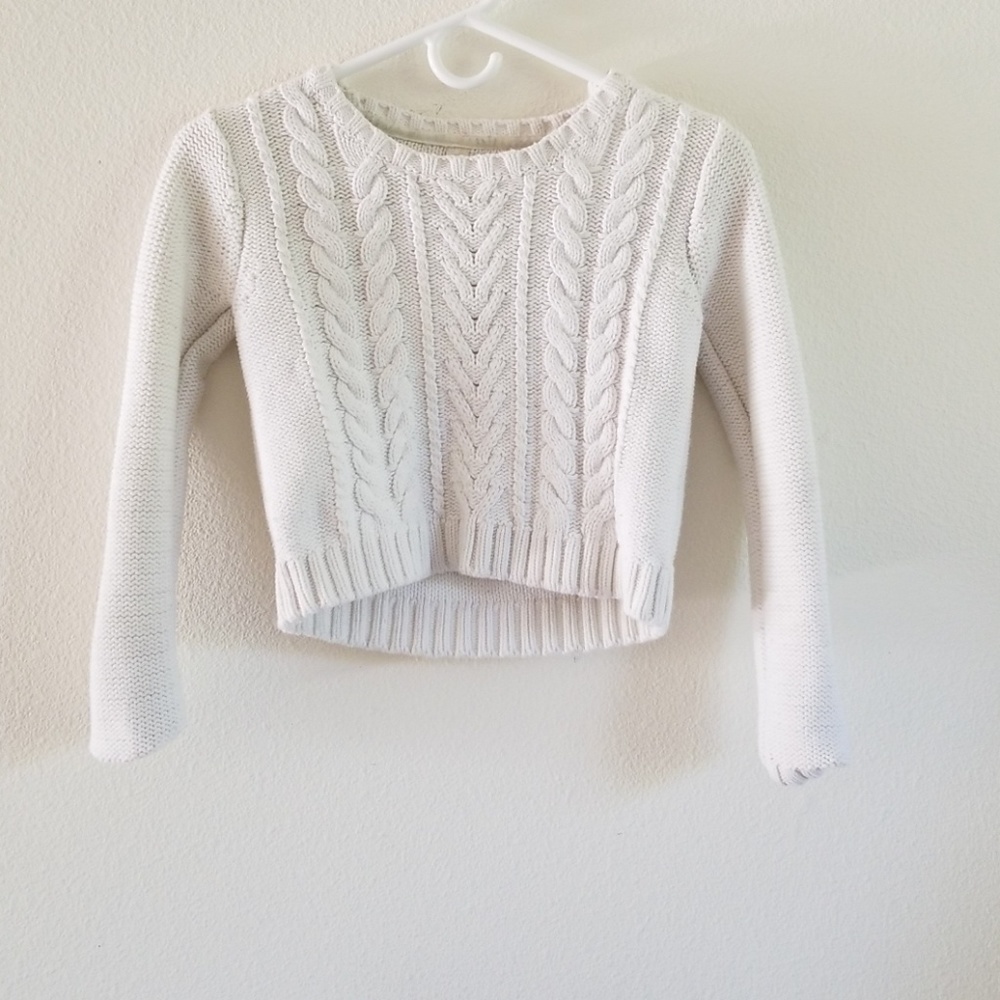 Cream White Sweater